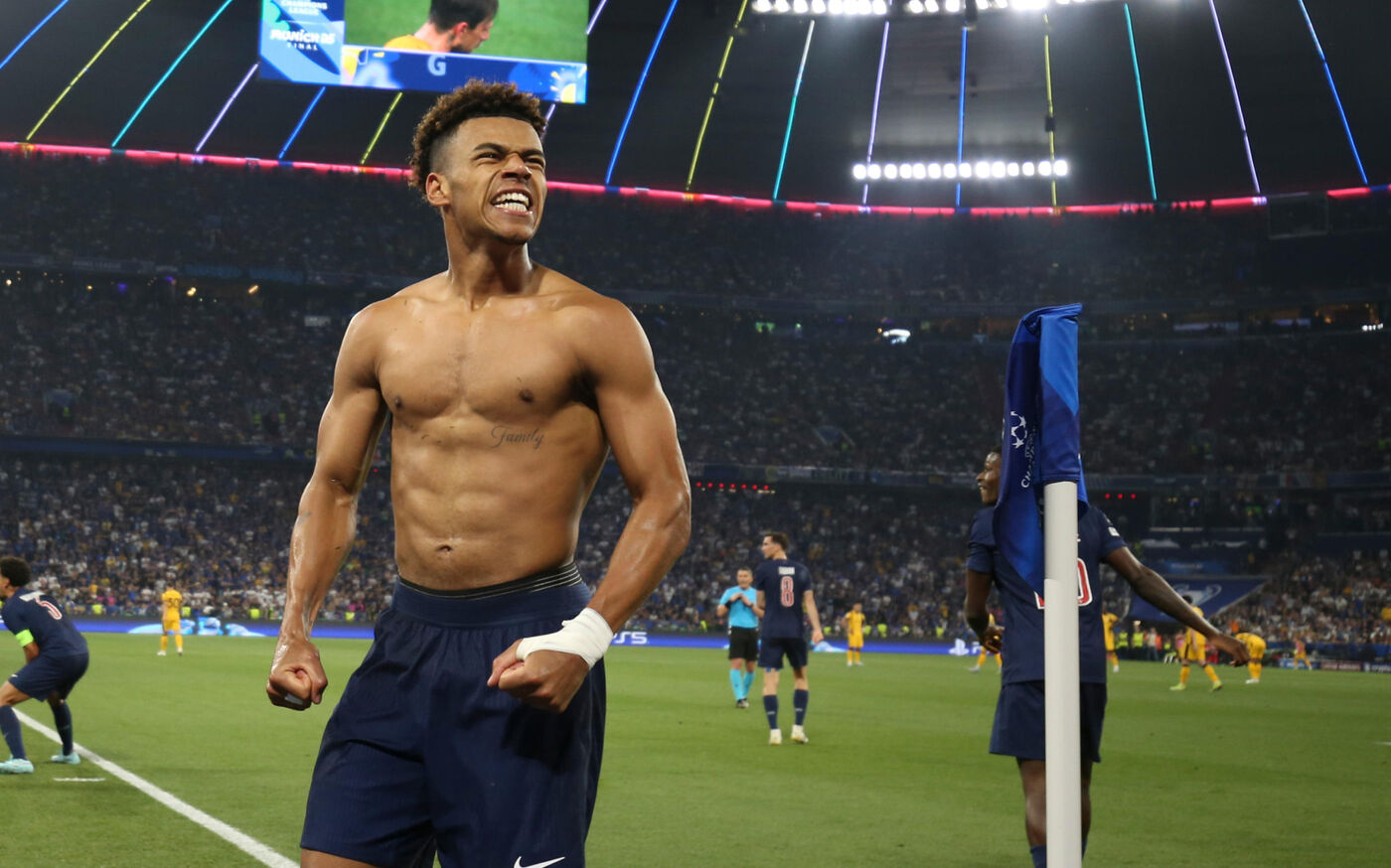 Désiré Doué a été élu meilleur jeune joueur de la Ligue des champions. DeFodi Images/Olivier Kaelke
